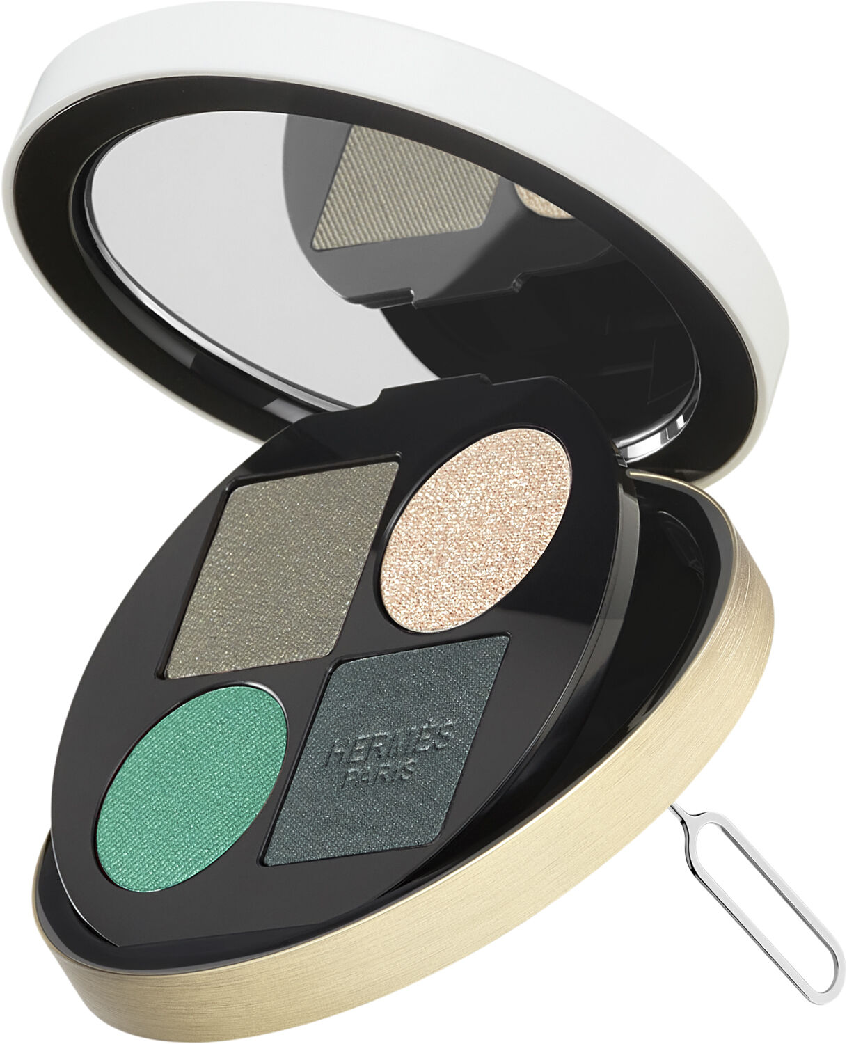 Ombres d'Herm&egrave;s, powder quartet for the eyes, Ombres V&eacute;g&eacute;tales