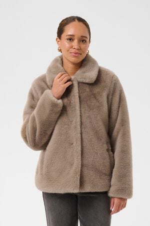 KArosa Fake Fur Jacket