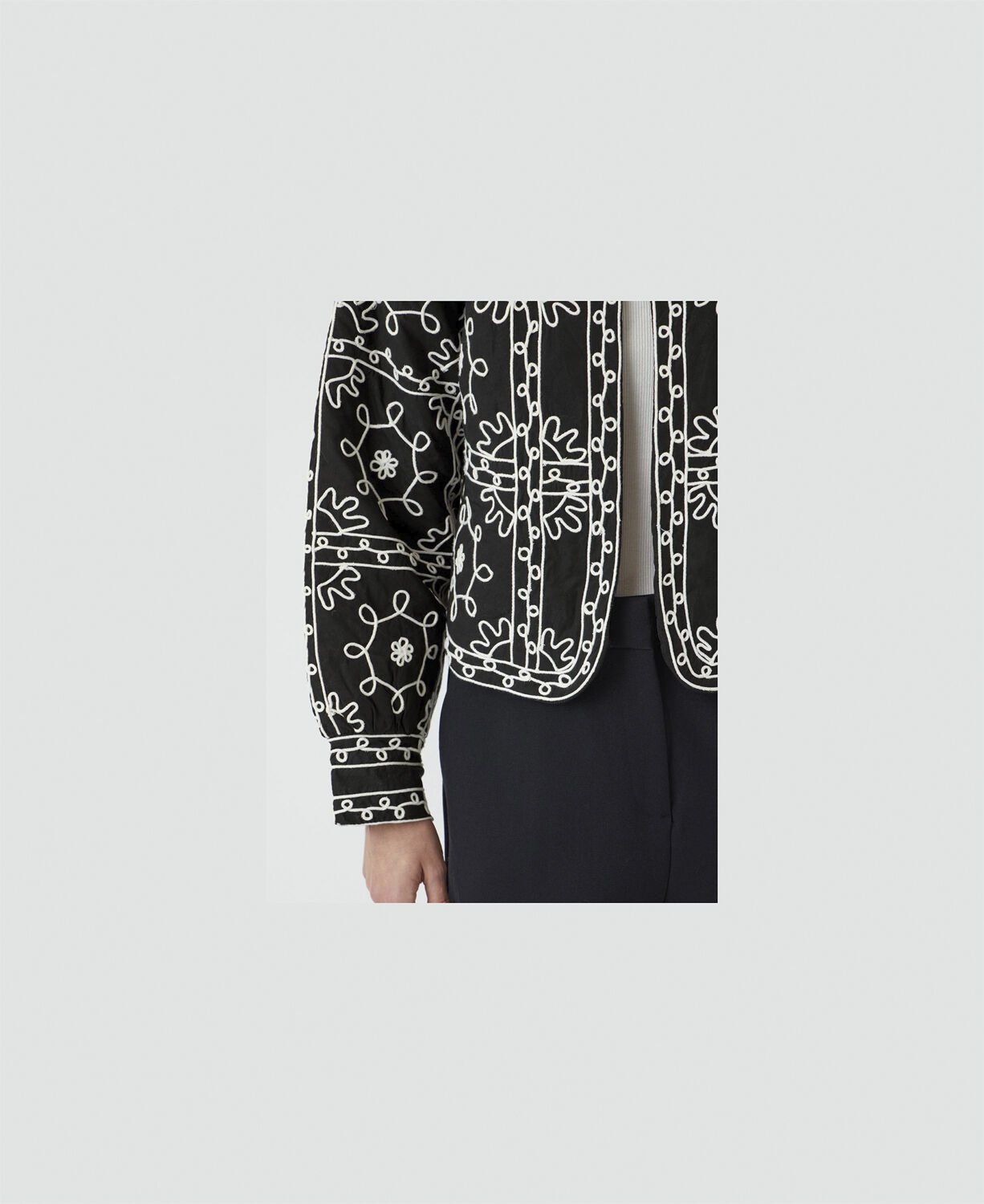 YASMANILA LS QUILTED JACKET S. - D2