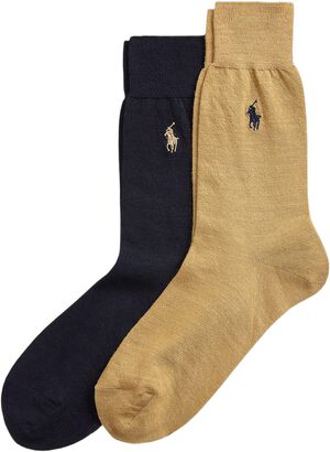 Signature Pony Trouser Sock 2-Pack