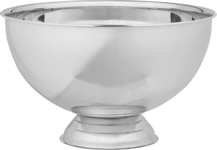 Champagnebowle 38 cm Blank stål