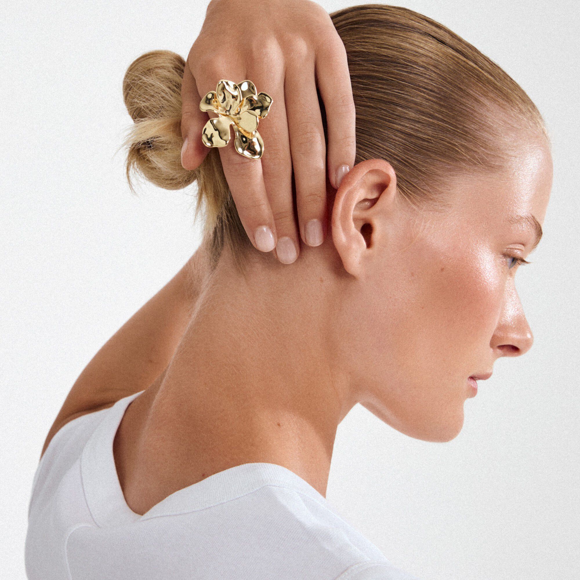 LUNITH ring gold-plated