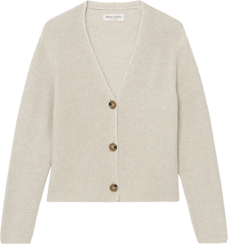 Cardigan, longsleeve, v-neck