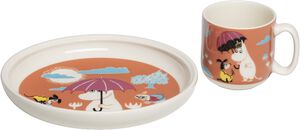 Moomin B&oslash;rnes&aelig;t under Paraply