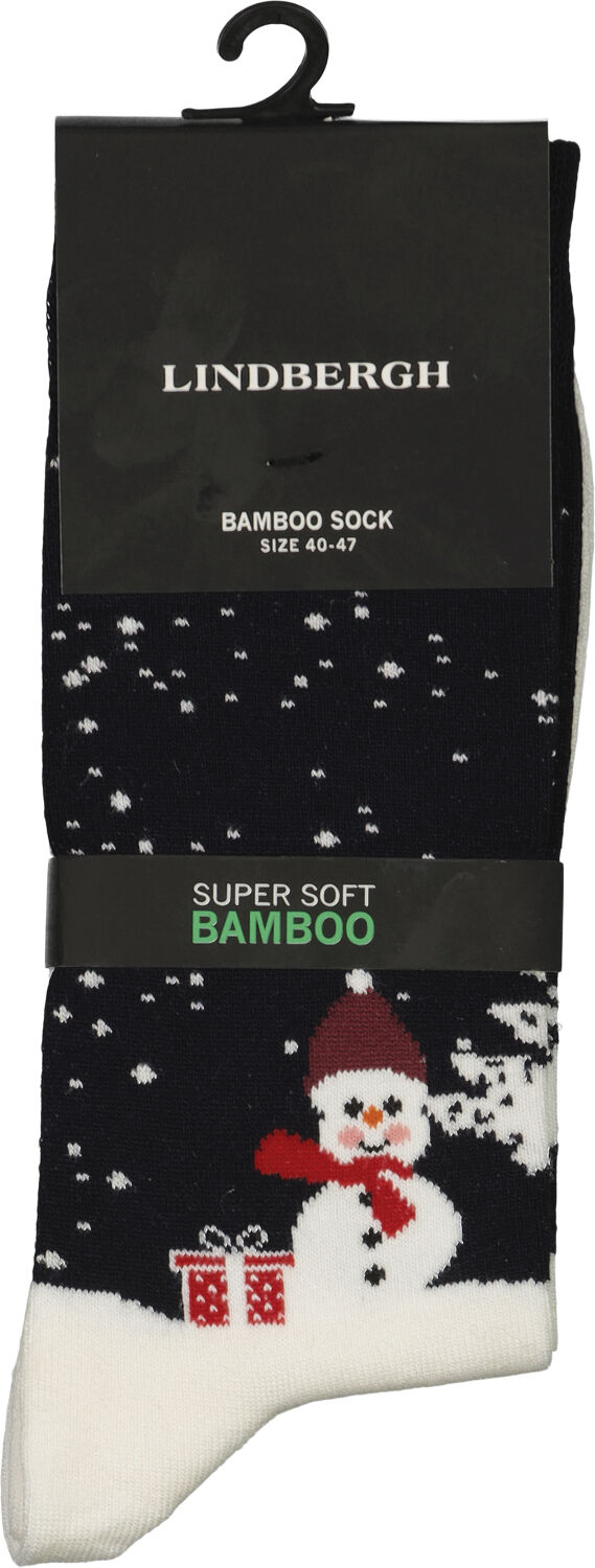 Christmas bamboo sock