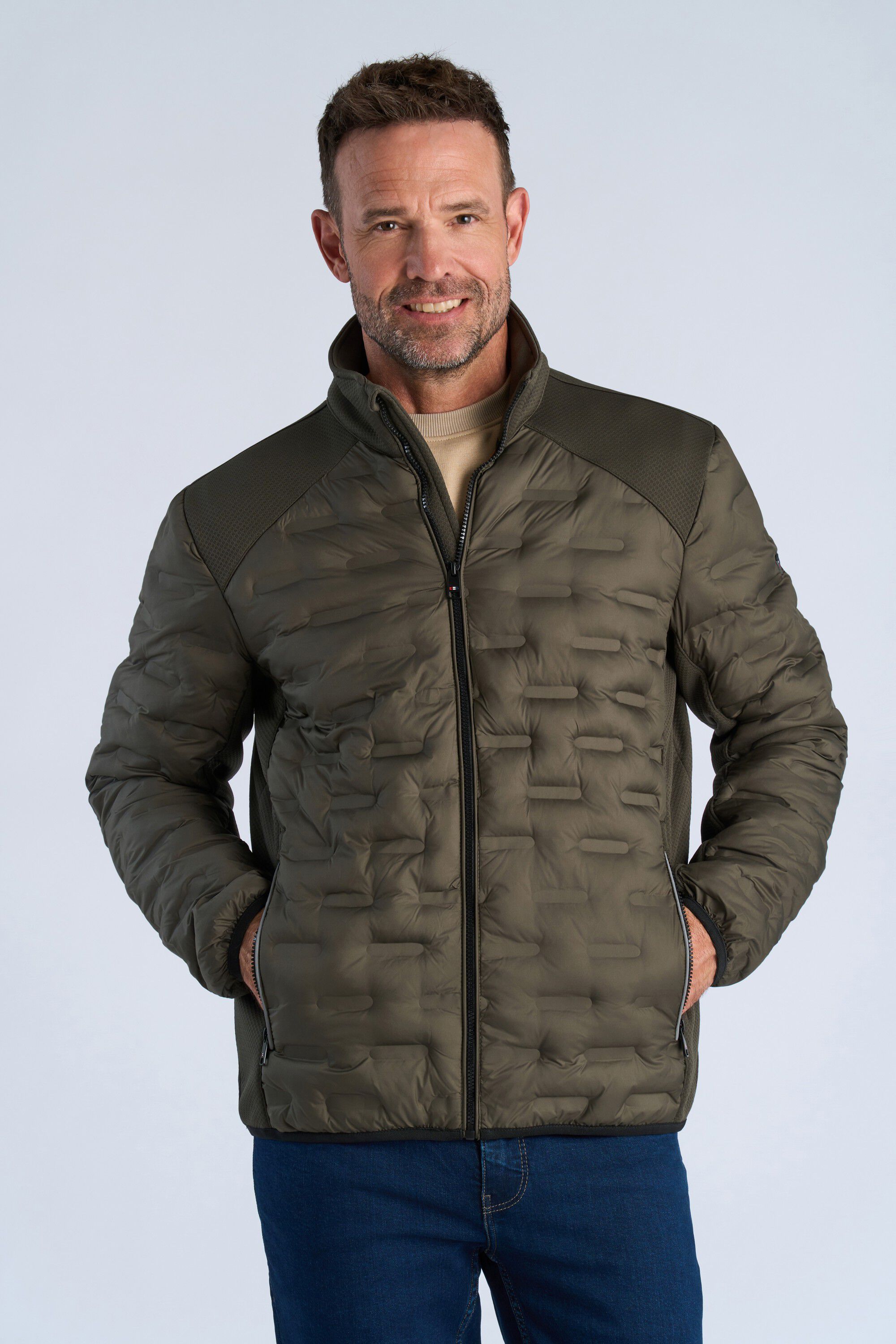 Functional hybrid jacket