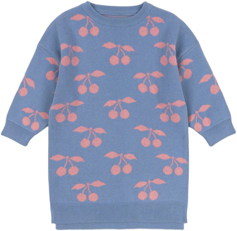 LAPIS KNIT DRESS GOTS