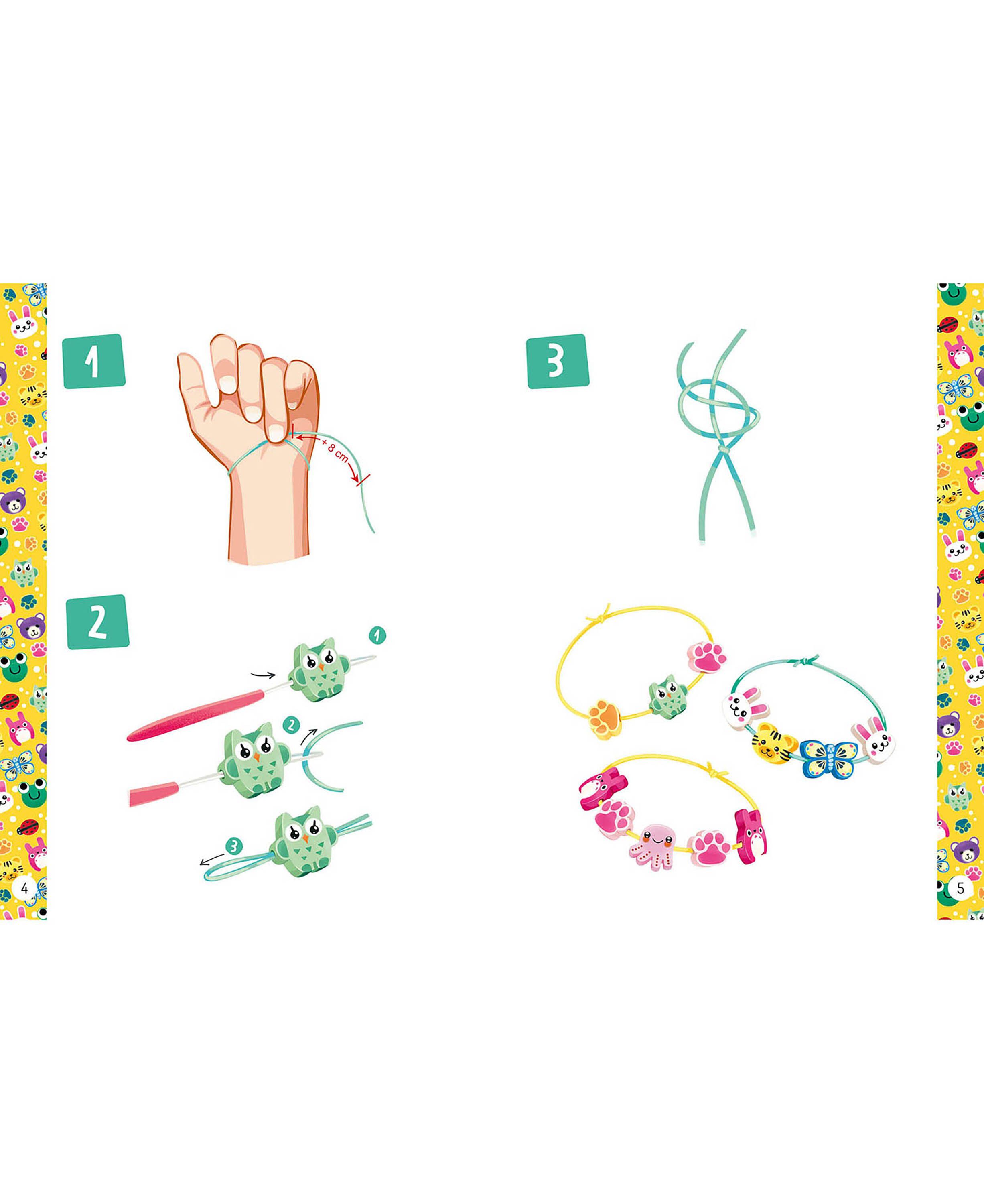 Auzou - Jewellery Factory - S&oslash;de smykker med dyr - Medium s&aelig;