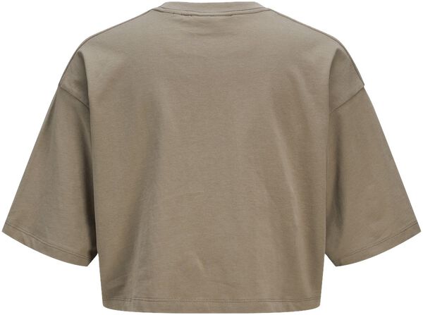 JXANDREA LOOSE SS CROPPED TEE JRS N