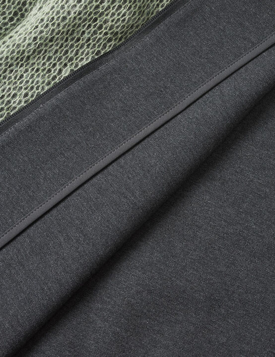 Janitor'' Double Layer Zip Cardiga