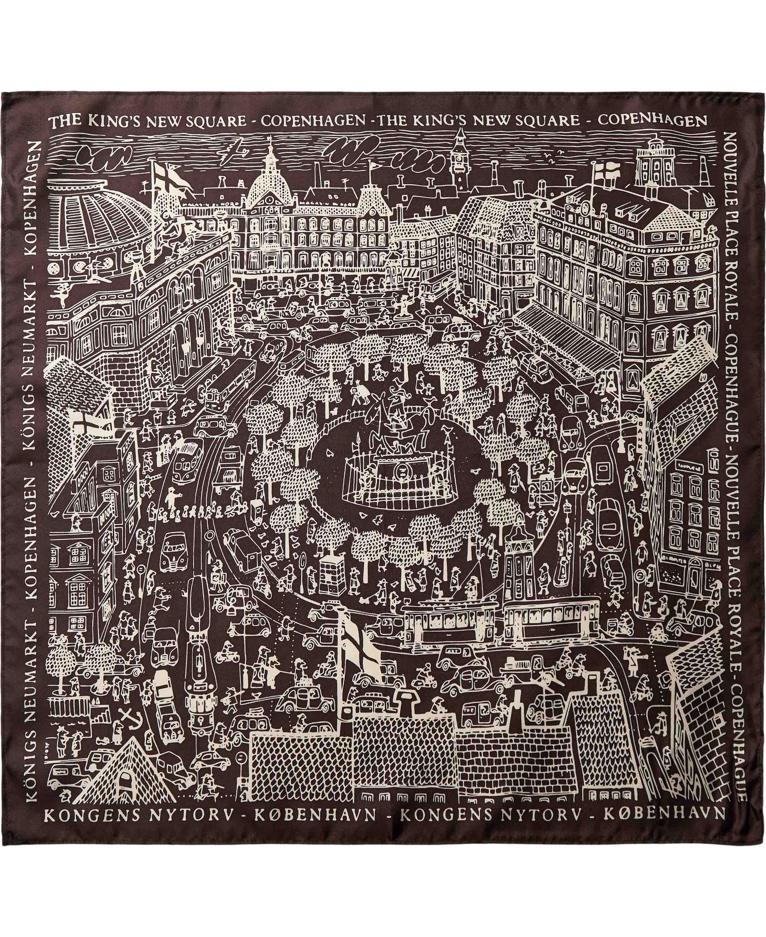 Magasin Iconic Scarf 53x53cm - 100% Silke