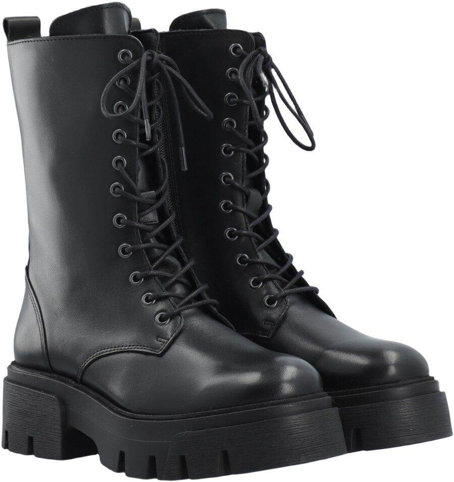 BIAMIA Lace Up Boot Smooth Leather