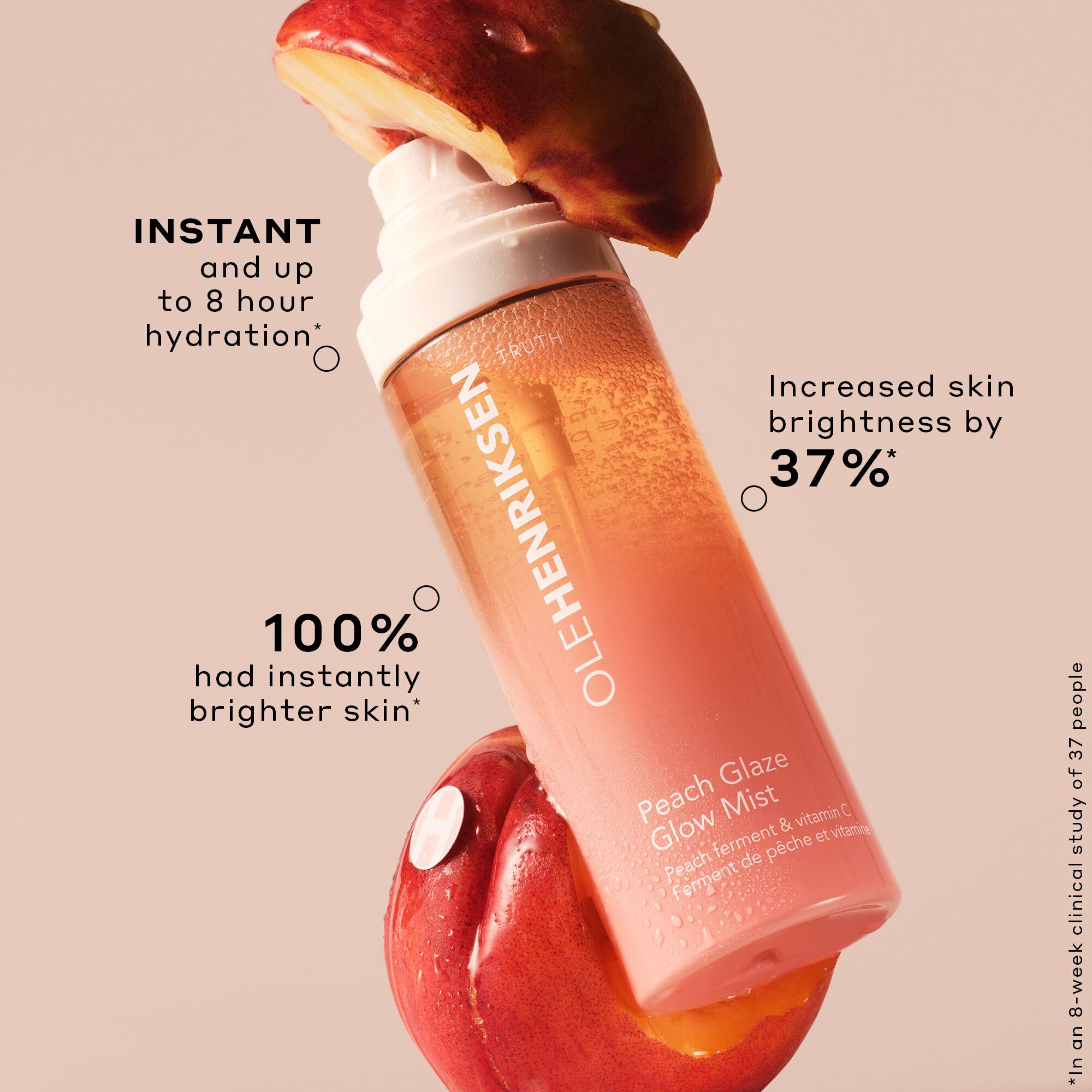 TRUTH Peach glaze glow mist