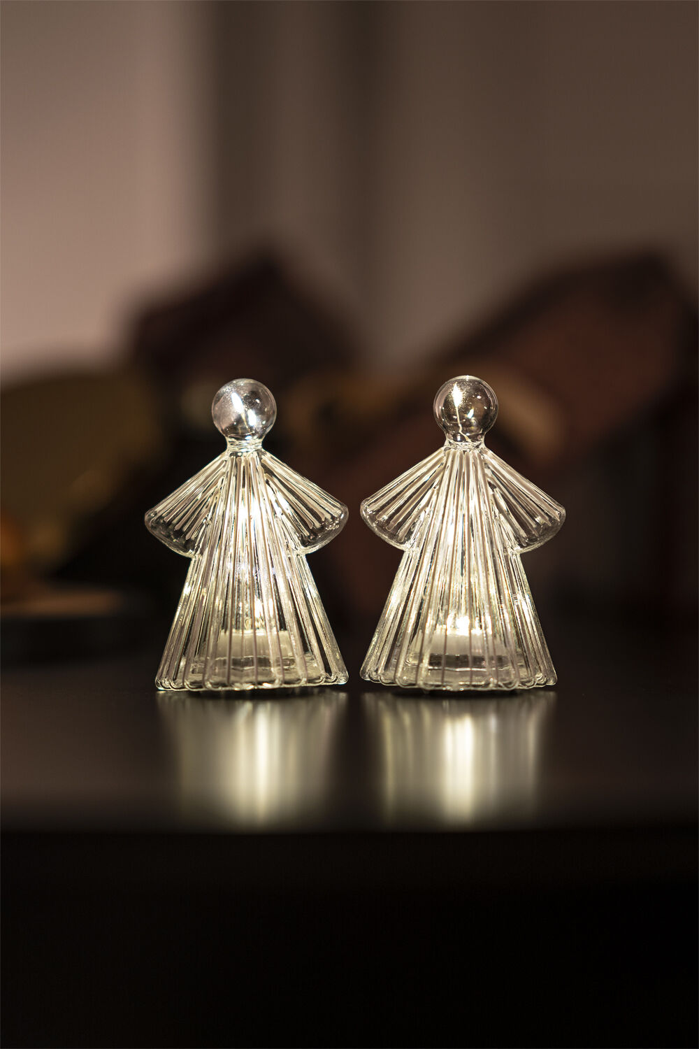 Alberte engel, klar 2 stk