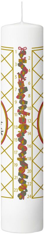 Holmegaard Christmas Kalenderlys 2025 &Oslash;5 cm multi