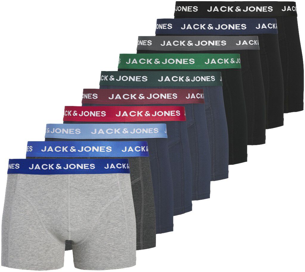 Jacsolid Trunks 10 Packs Noos