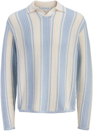 JORUPSTATE KNIT STRIPE POLO