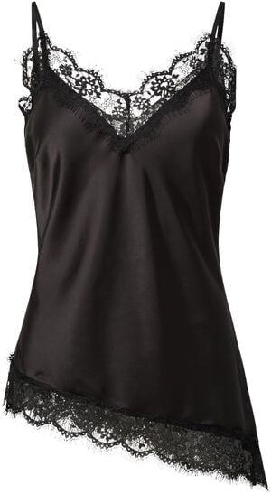 PCNOMI SL SATIN LACE TOP WVN D2D