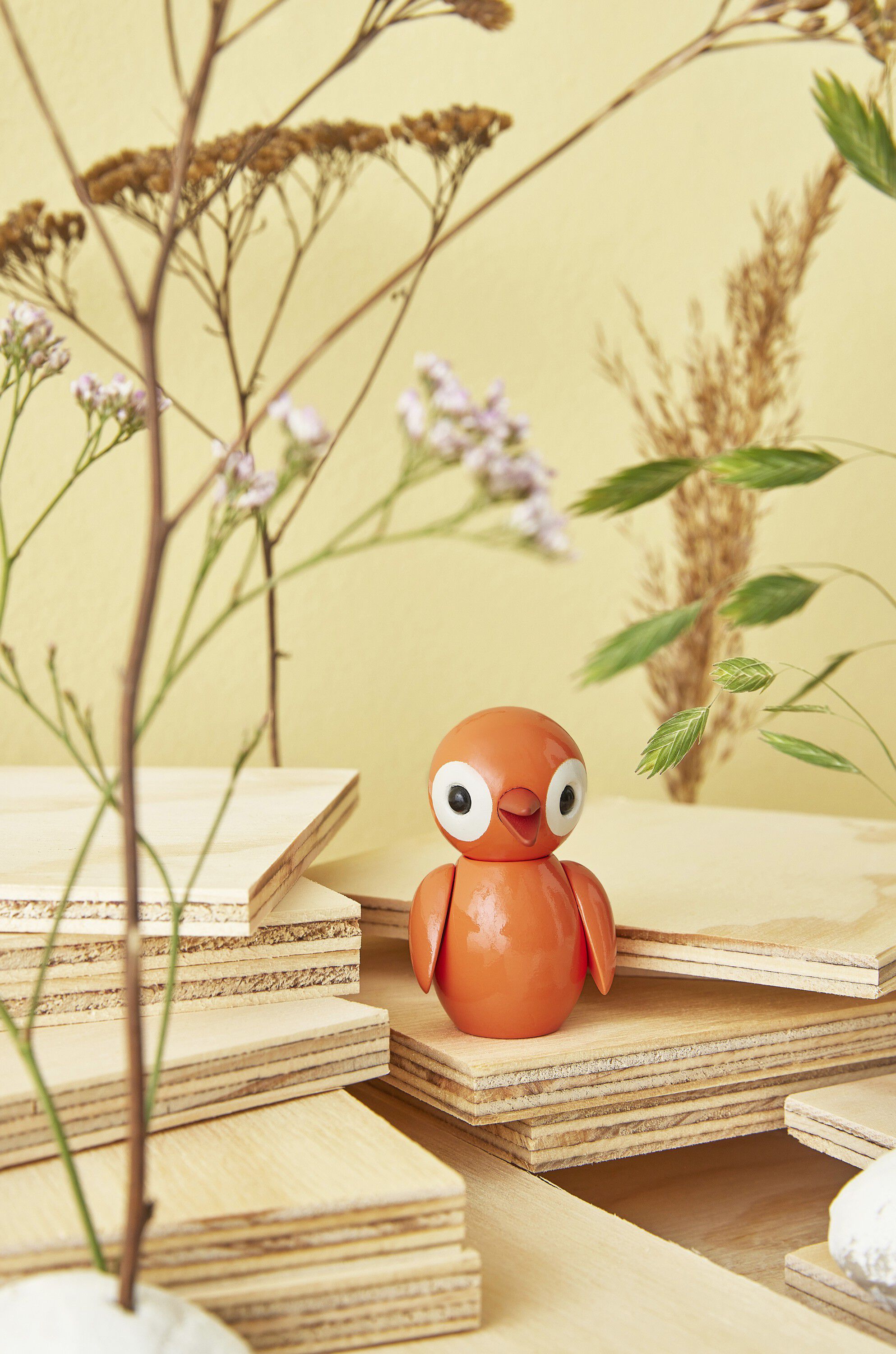 Optimistic Orange, fugl