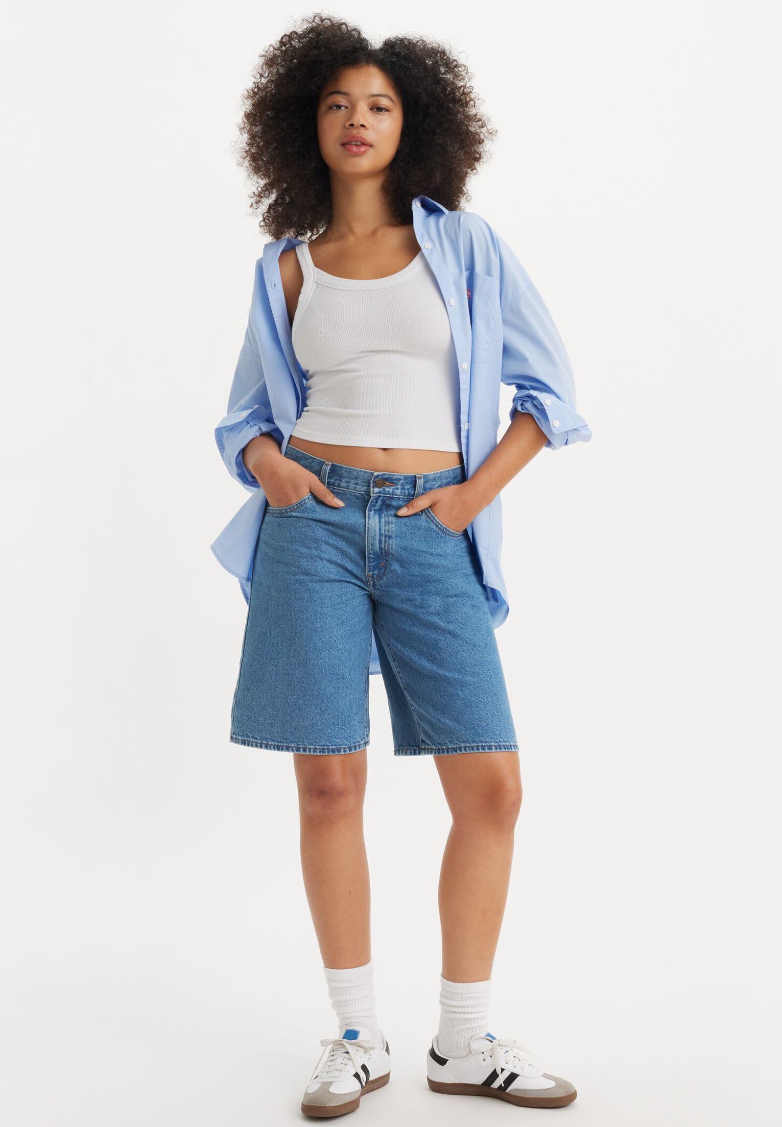 BAGGY DAD JORT FOOLISH LOVE