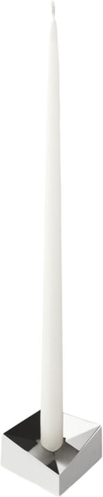 STOFF Nagel reflect candle holder, small - chrome/krom