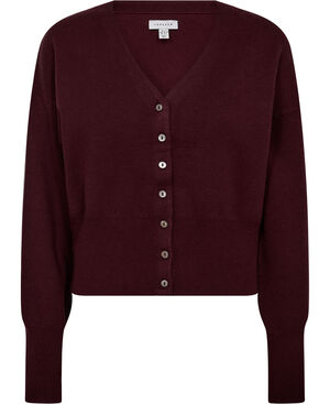 TSCOMPACT LS V-NECK CARDIGAN NOOS
