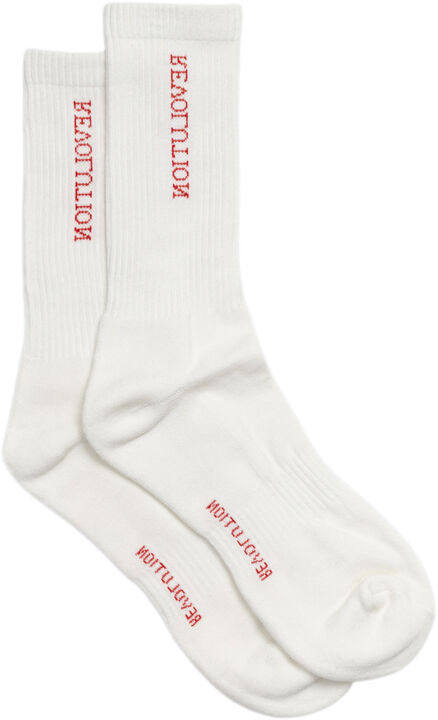 Jaquard Crew Sock in organic cotton