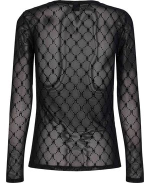 HYPETHEDETAiL mesh blouse