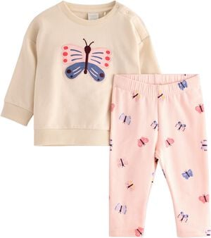 Soft 2-piece set with a sweatshirt