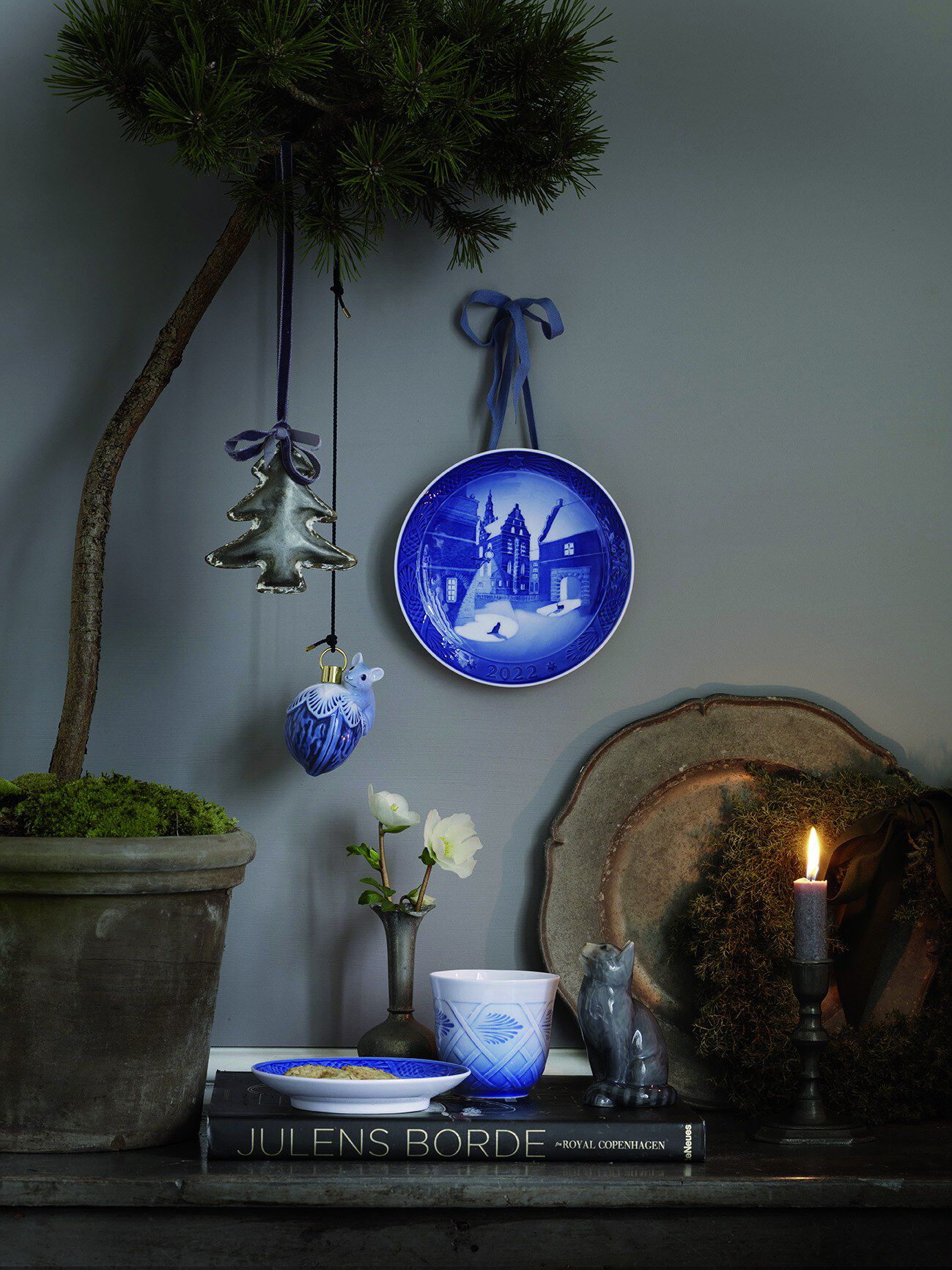 Termokop 26 cl. og tallerken 15,5 cm.