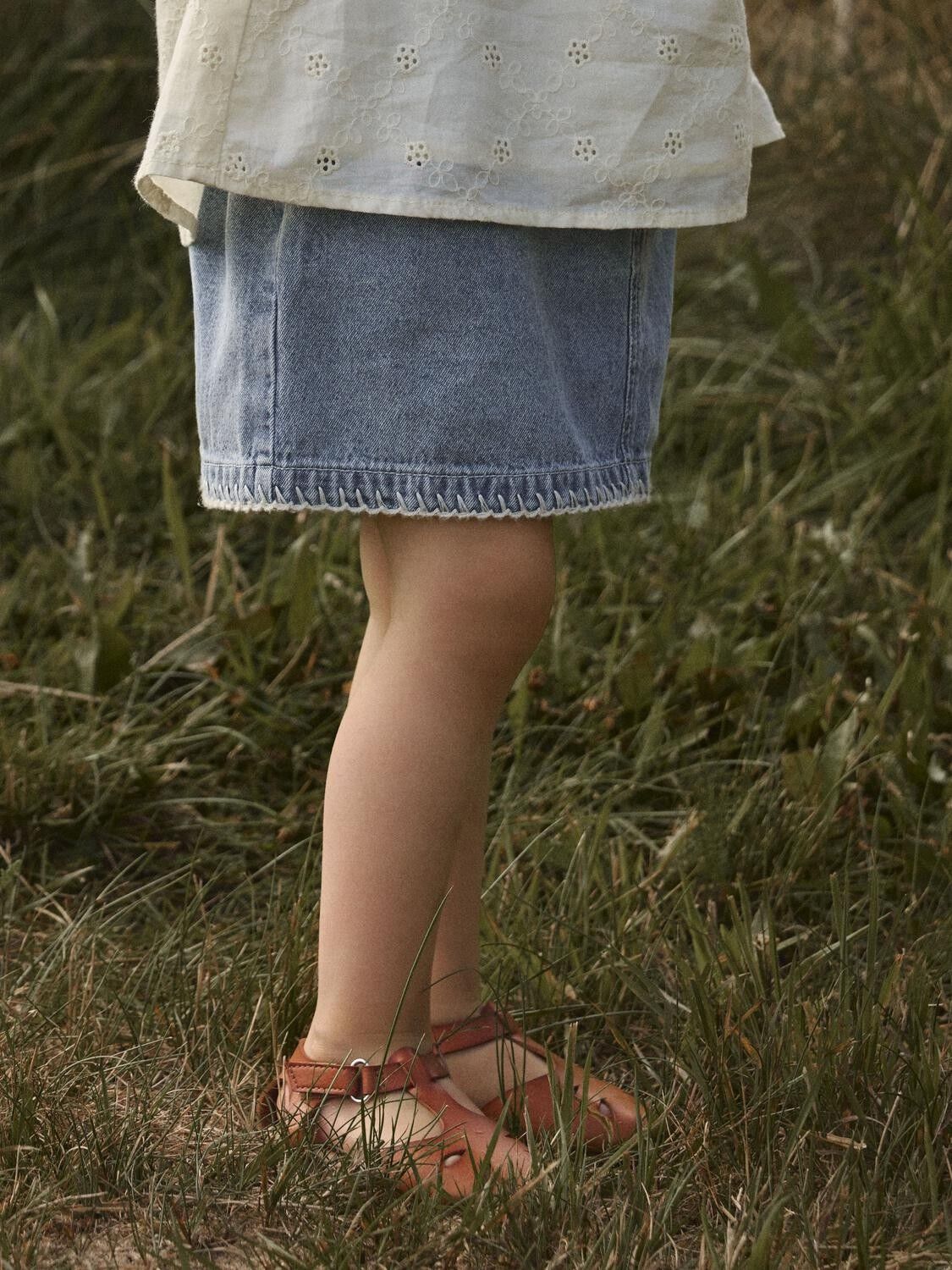 Nmffunda Loose Dnm Skirt 5552-Fd Lil