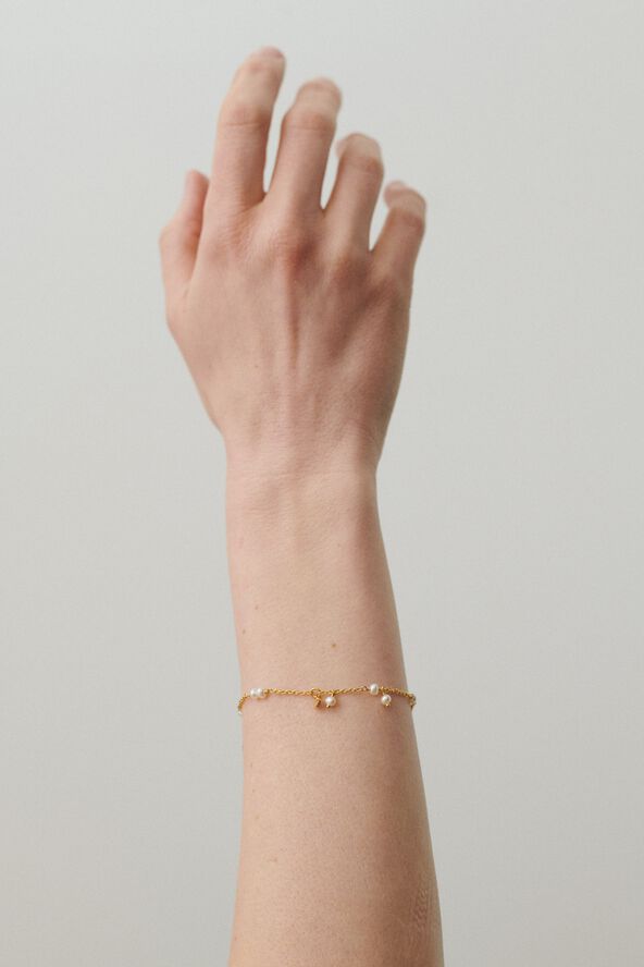 Ocean Pearl Bracelet Adj. 16-19 cm