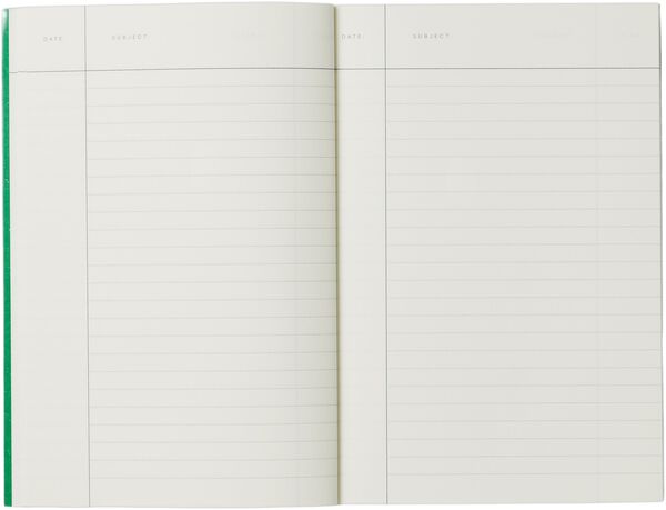 VITA Softcover Notebook - Small, Blue and Yellow