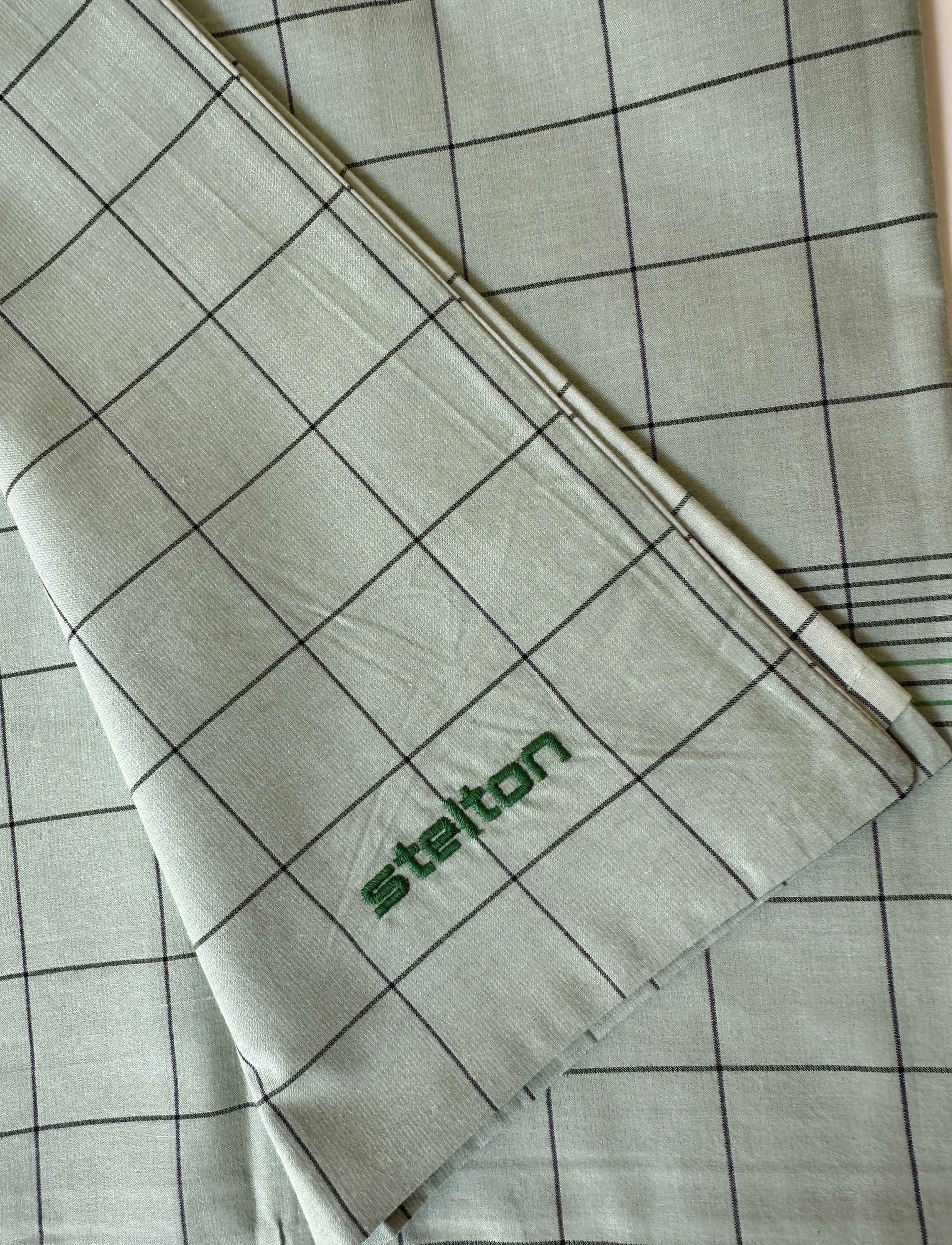 Vibeke Klint senget&oslash;y 140x200 cm/50x70 cm green