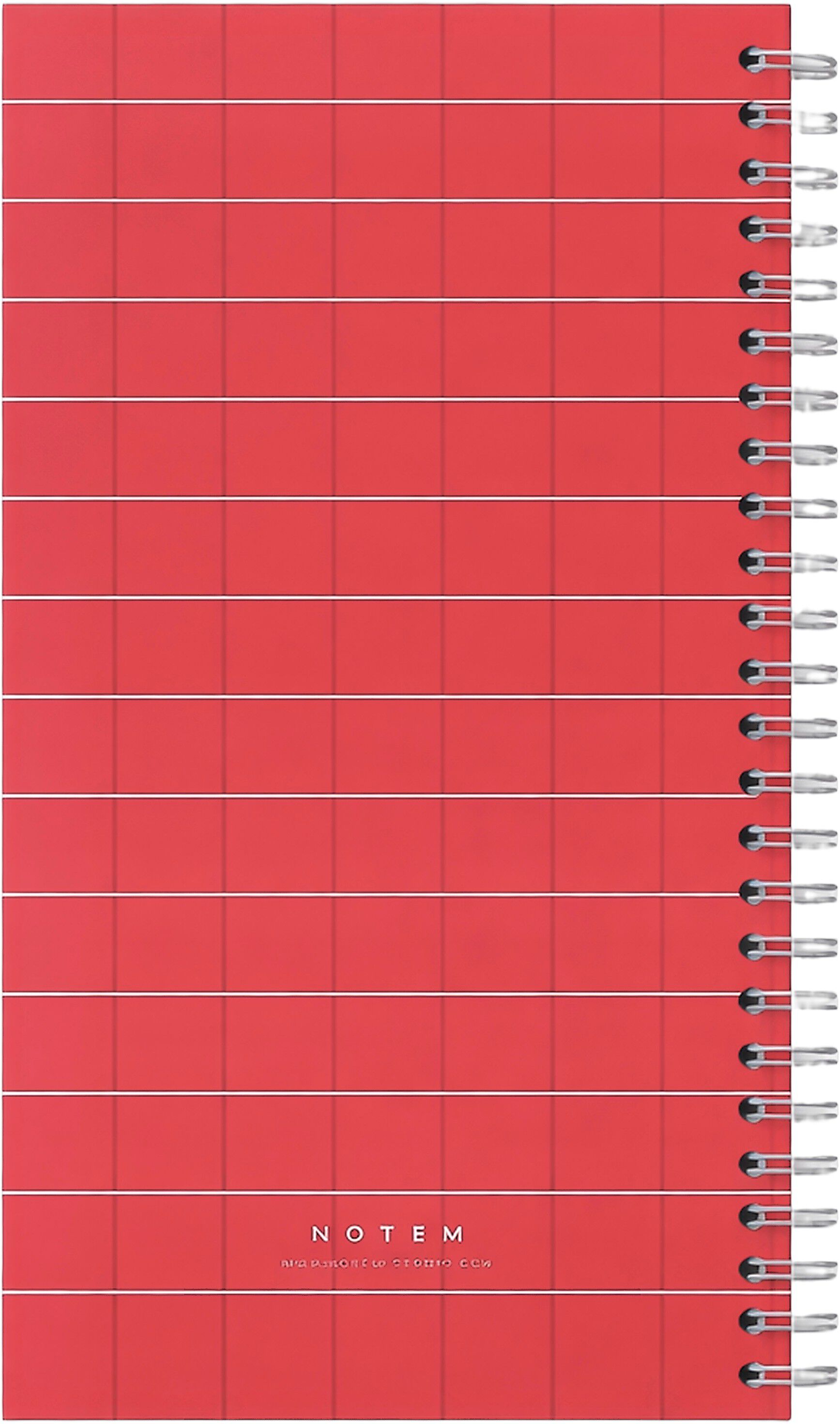LUCA Weekly wireplanner, Red Check
