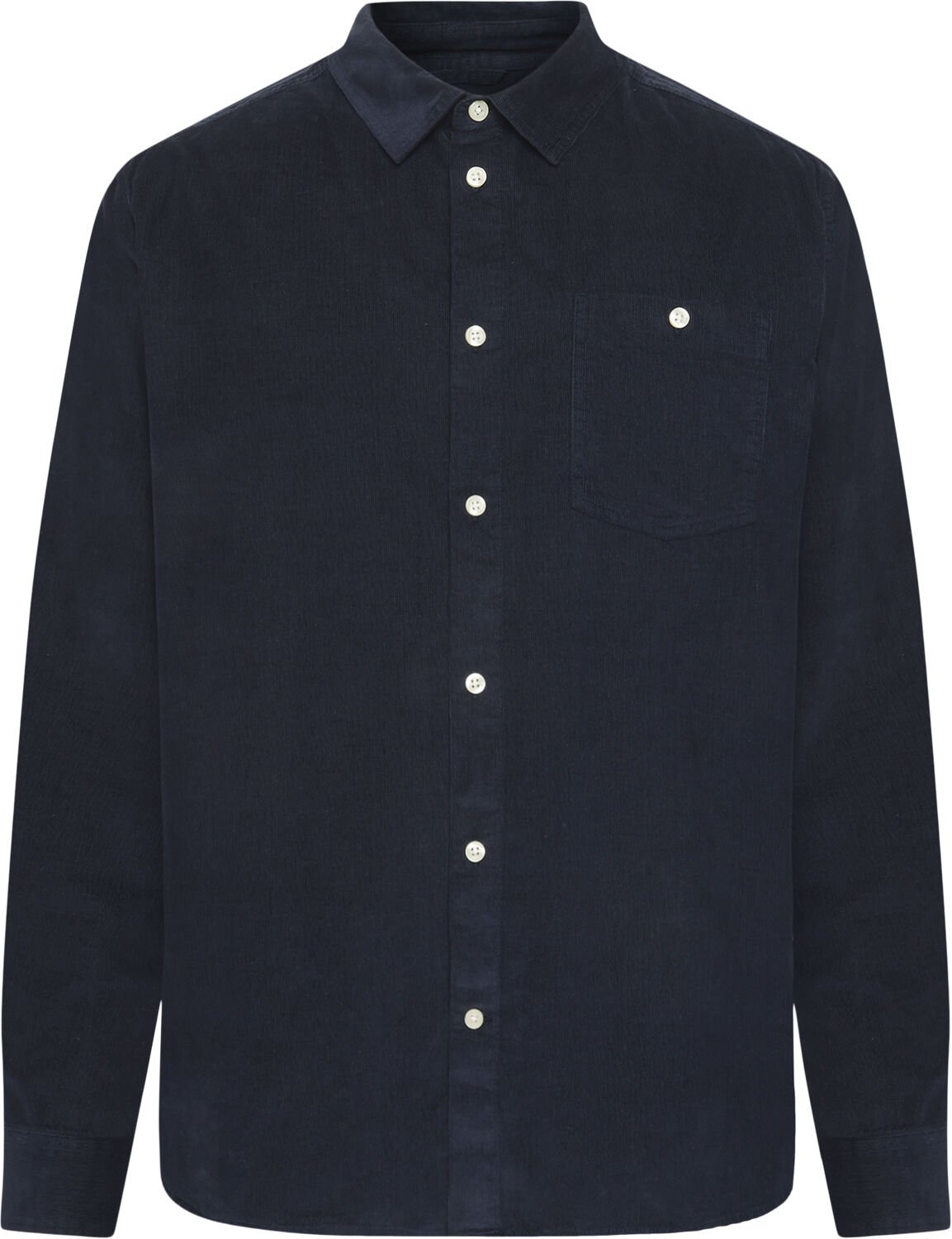 Regular fit corduroy shirt - GOTS/Vegan