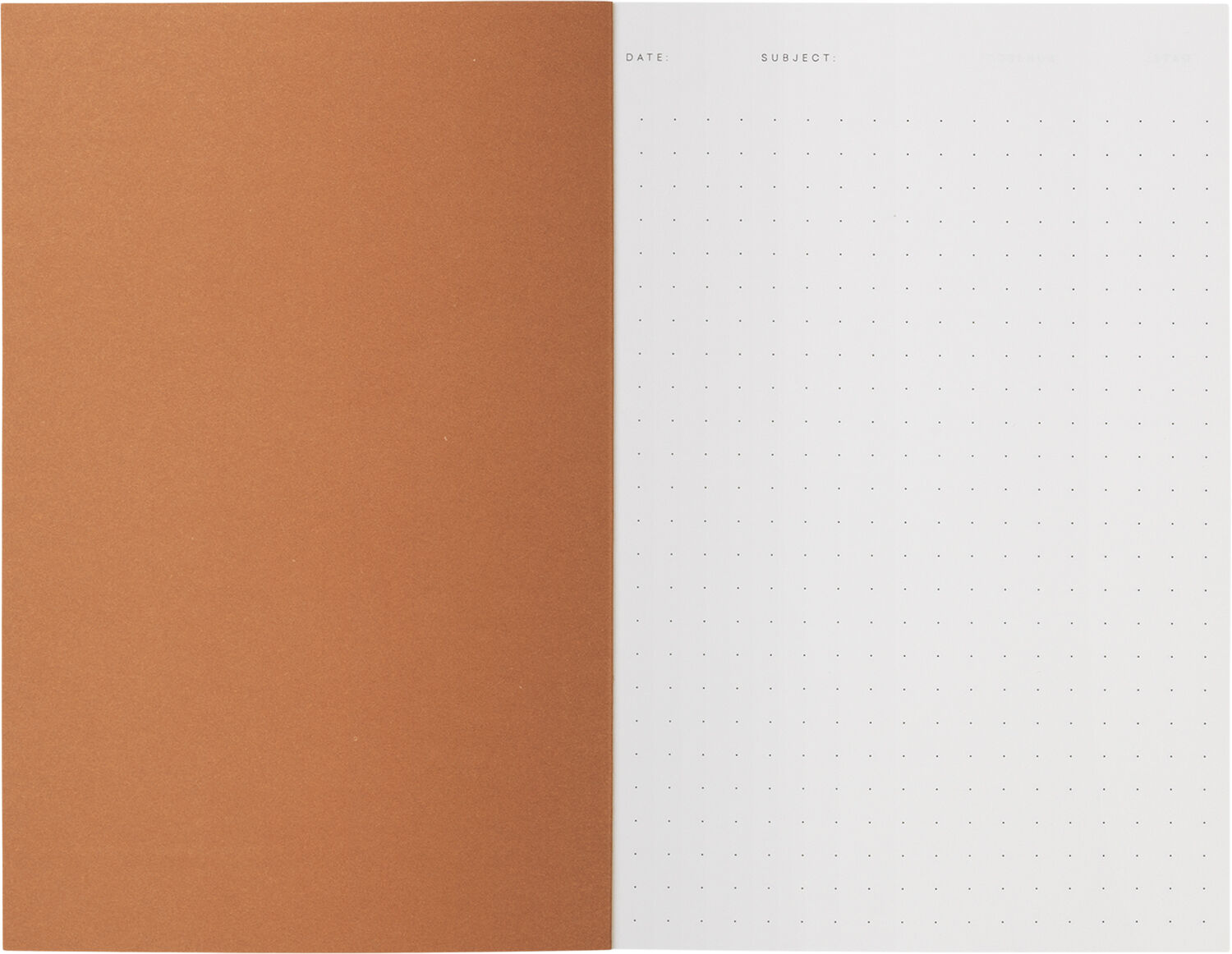 Lille notesbog, lavendel striber