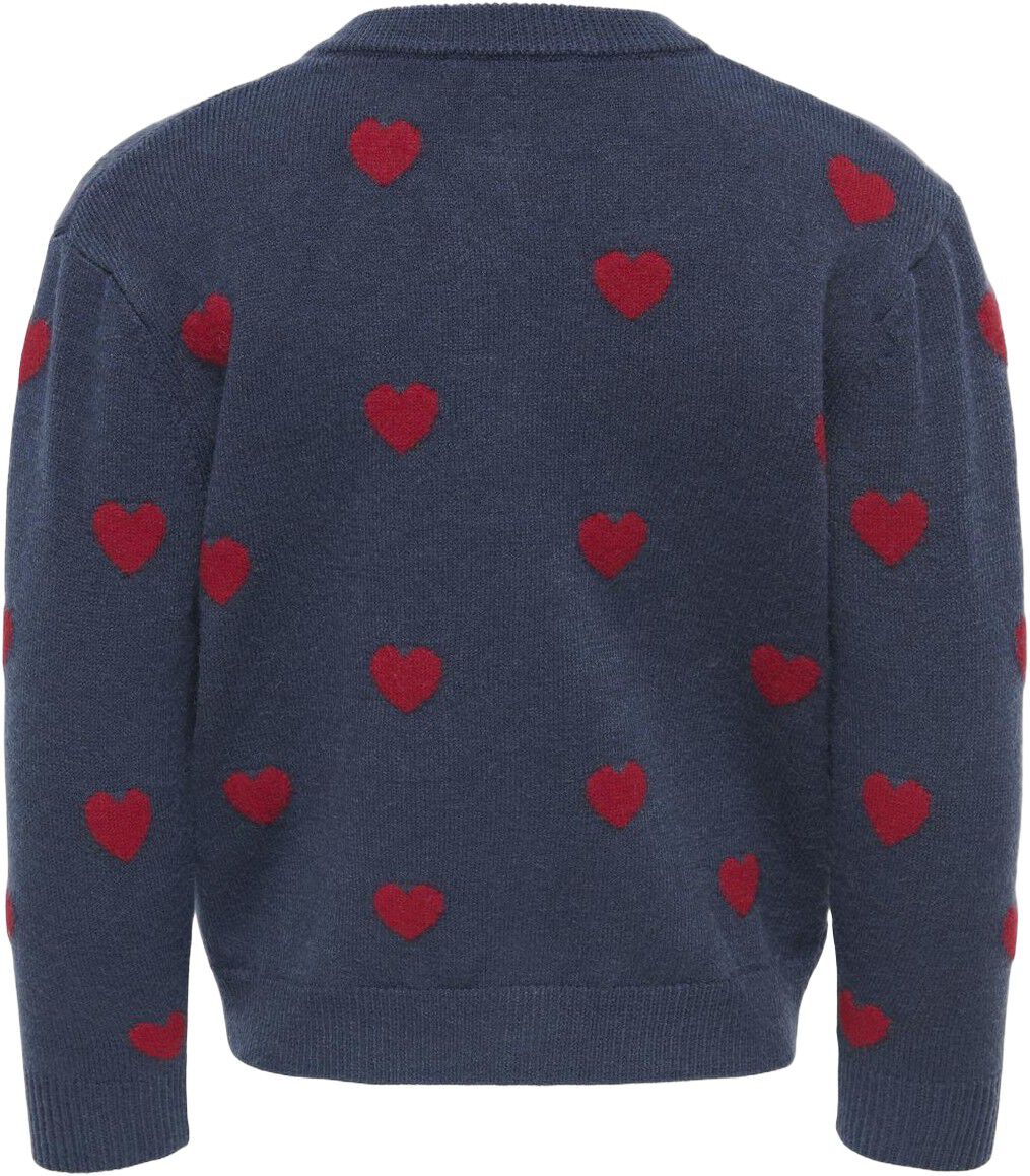 Kmgroca Life Ls Jacquard Cardigan Knt