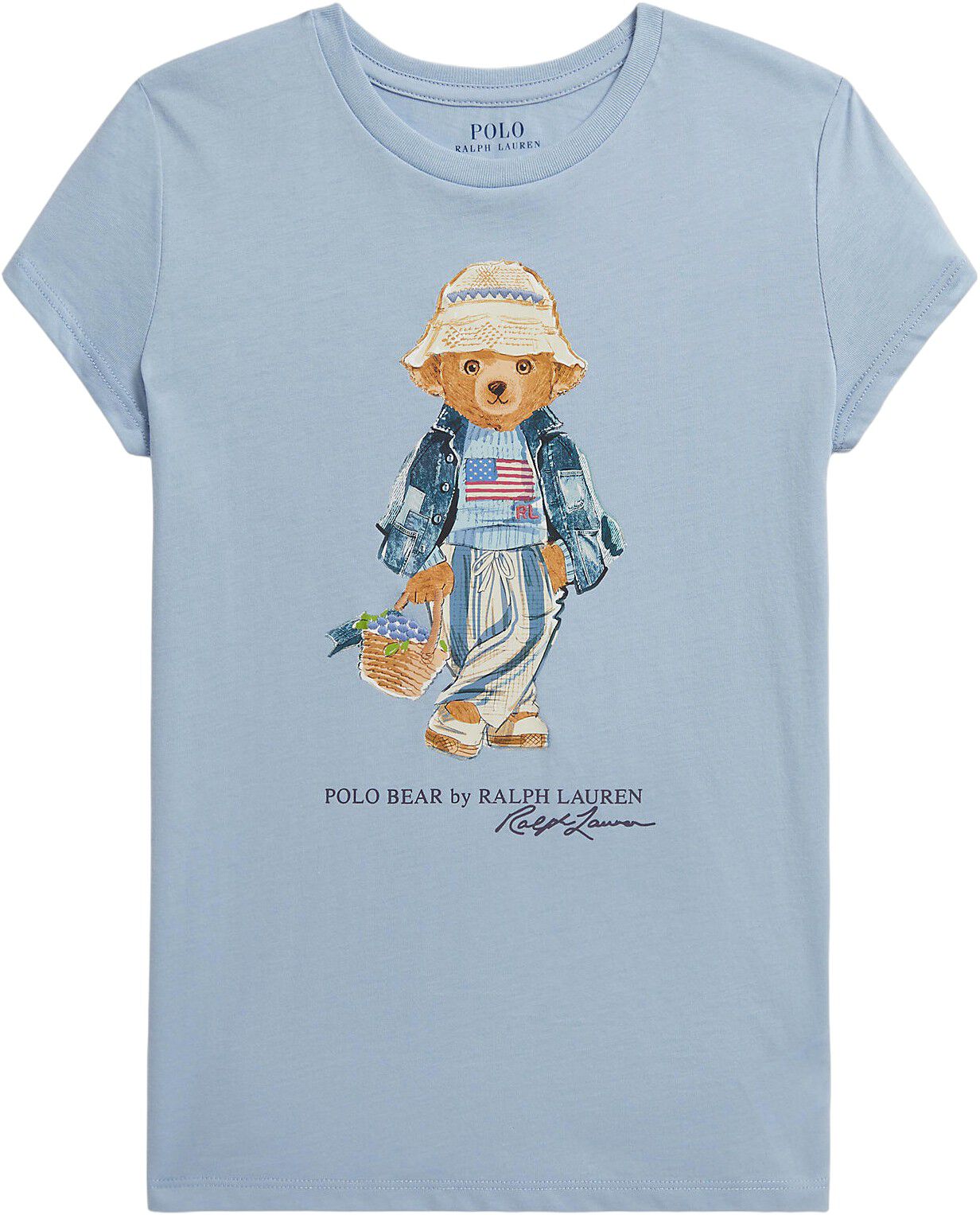 Polo Bear Cotton Jersey Tee