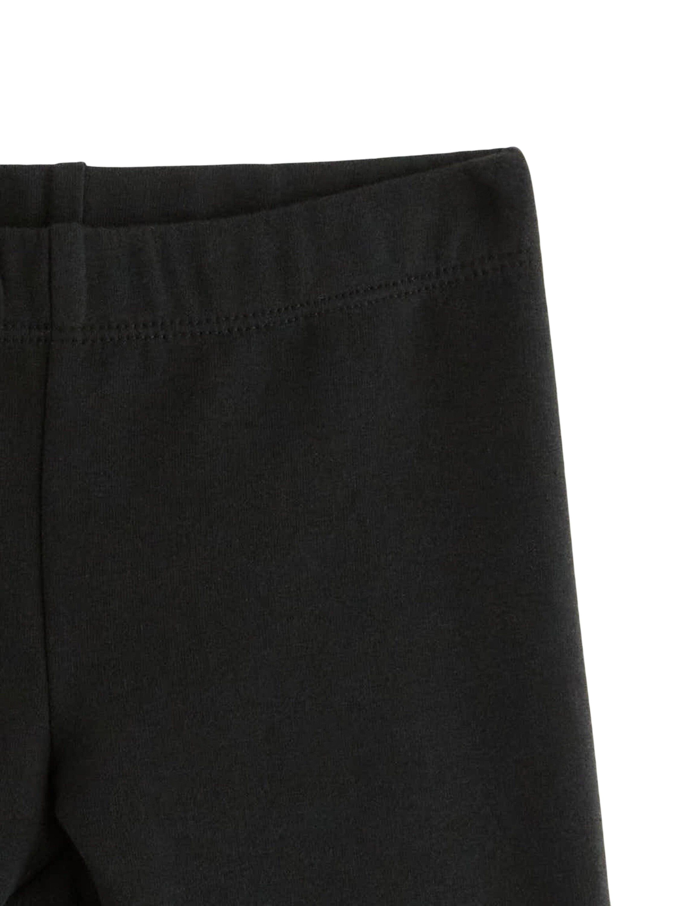 Mjuka leggings i trik&aring; med res&aring;r