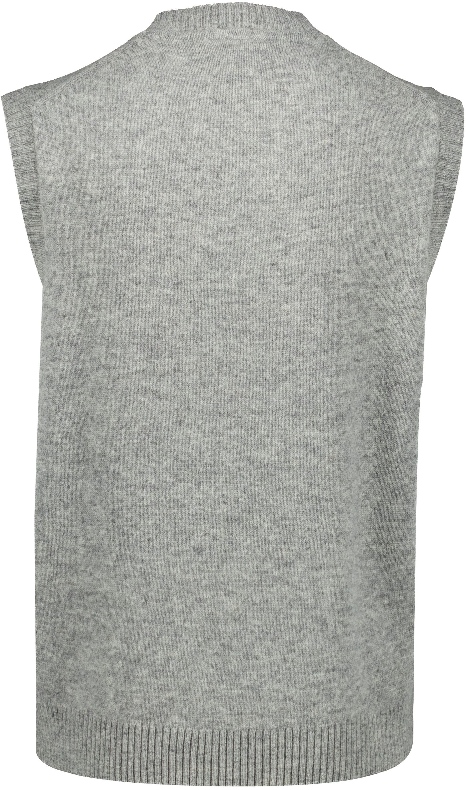 Lambswool button slipover