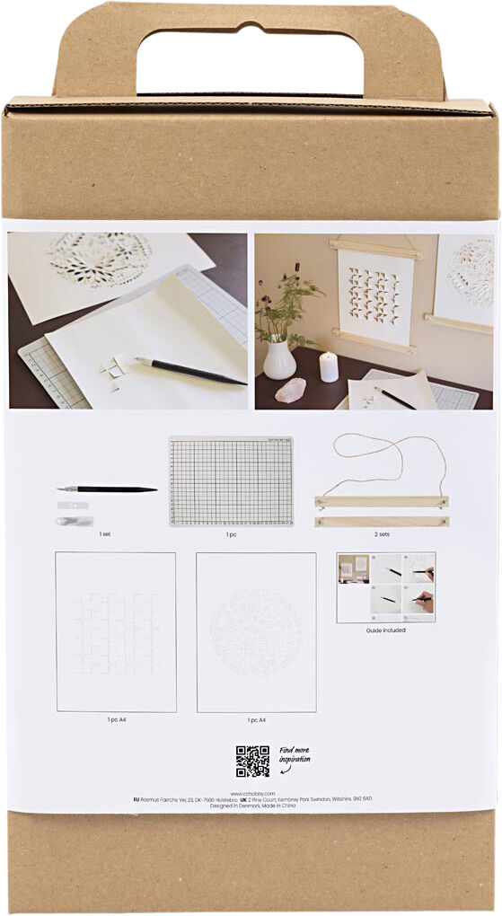 DIY Kit Papirkunst, Papir til oph&aelig;ng