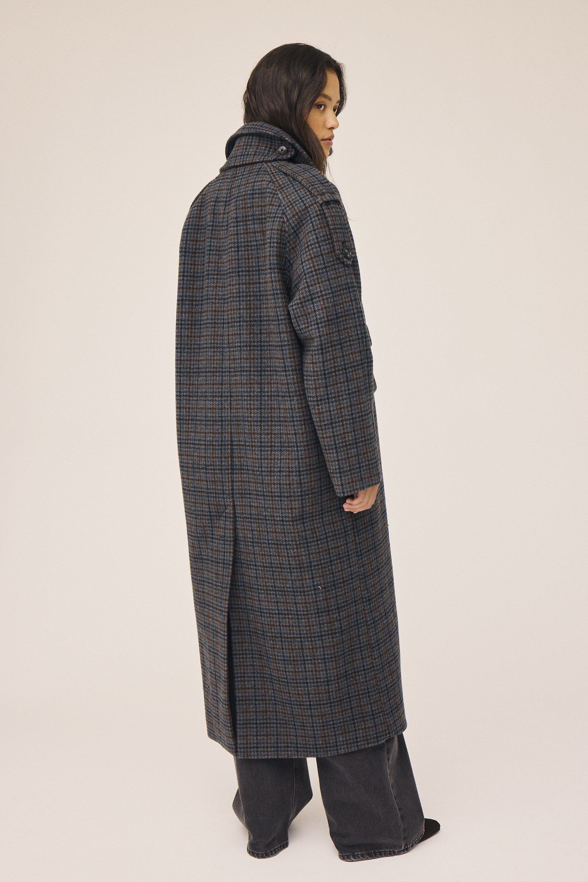 Reeva 12 Coat Wool mix - GRS