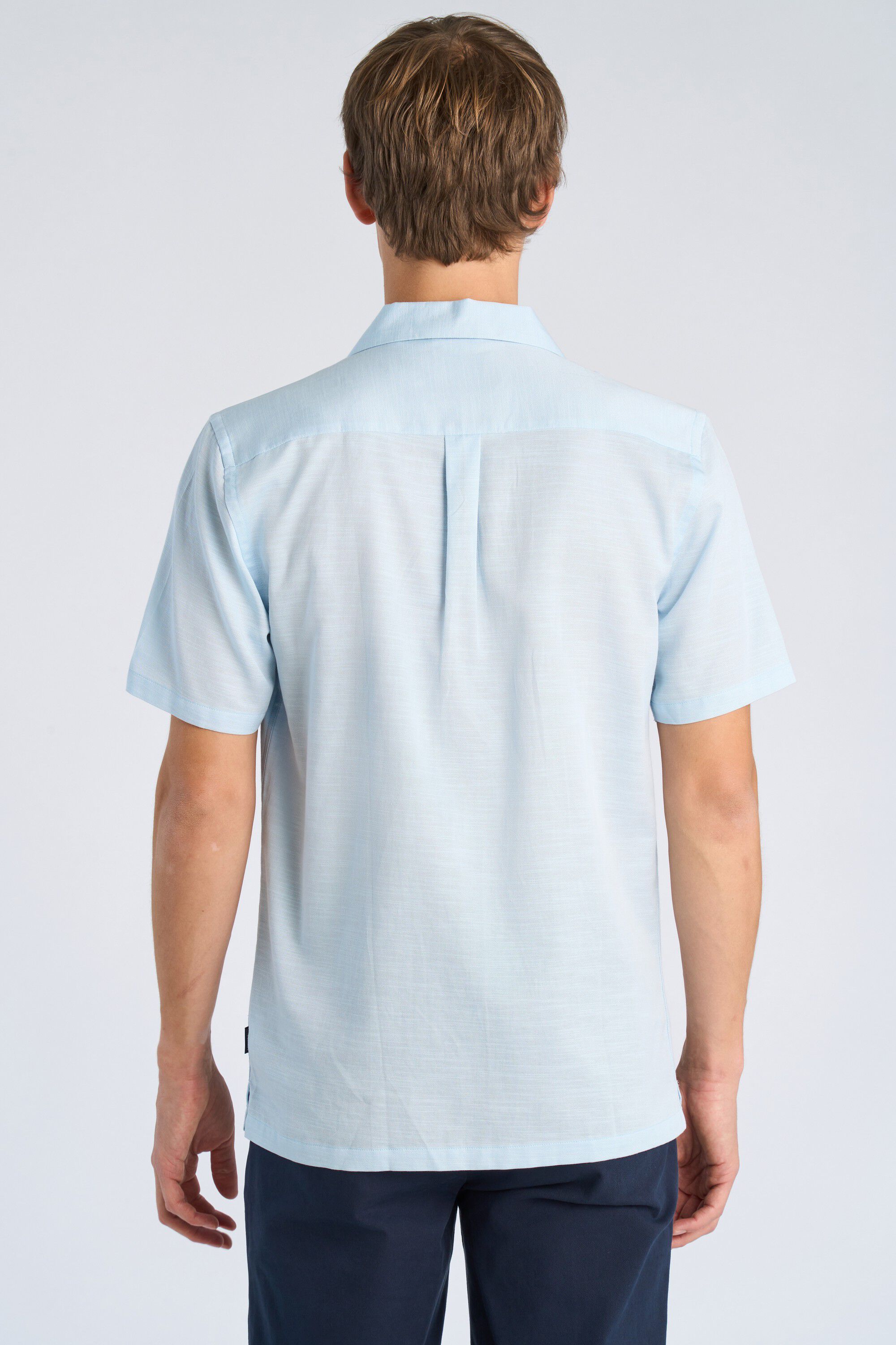 Lyocell blend resort shirt S/S