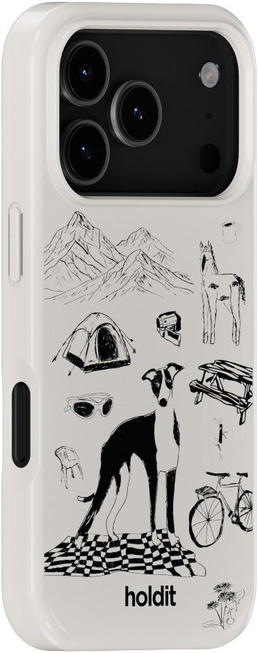 Graphic Print Case MagSafe iPhone 17 Pro Wool Gray