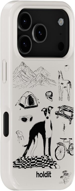 Graphic Print Case MagSafe iPhone 17 Pro Wool Gray