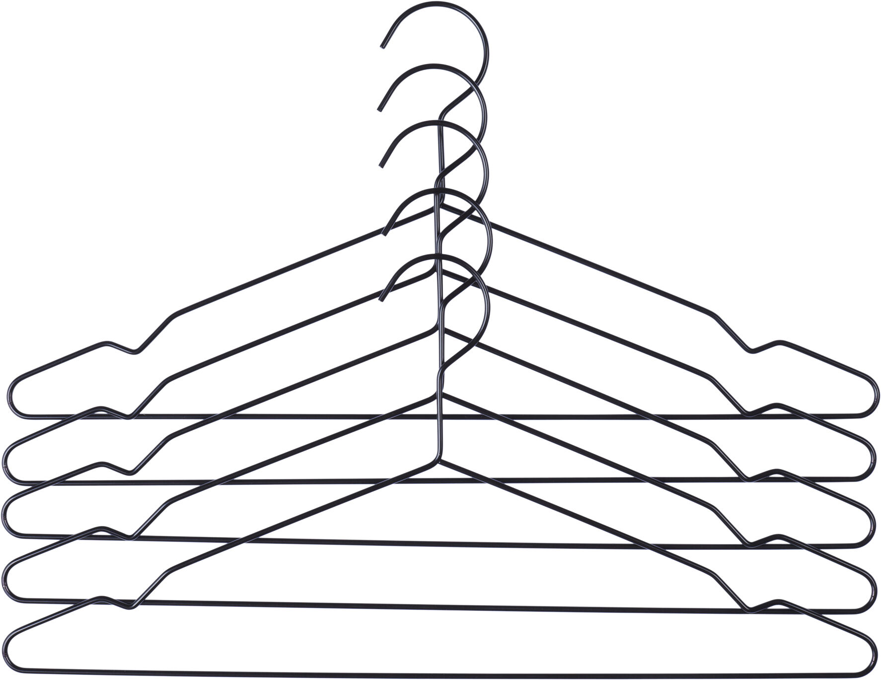 Hang-Set of 5-Black