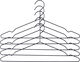 Hang-Set of 5-Black