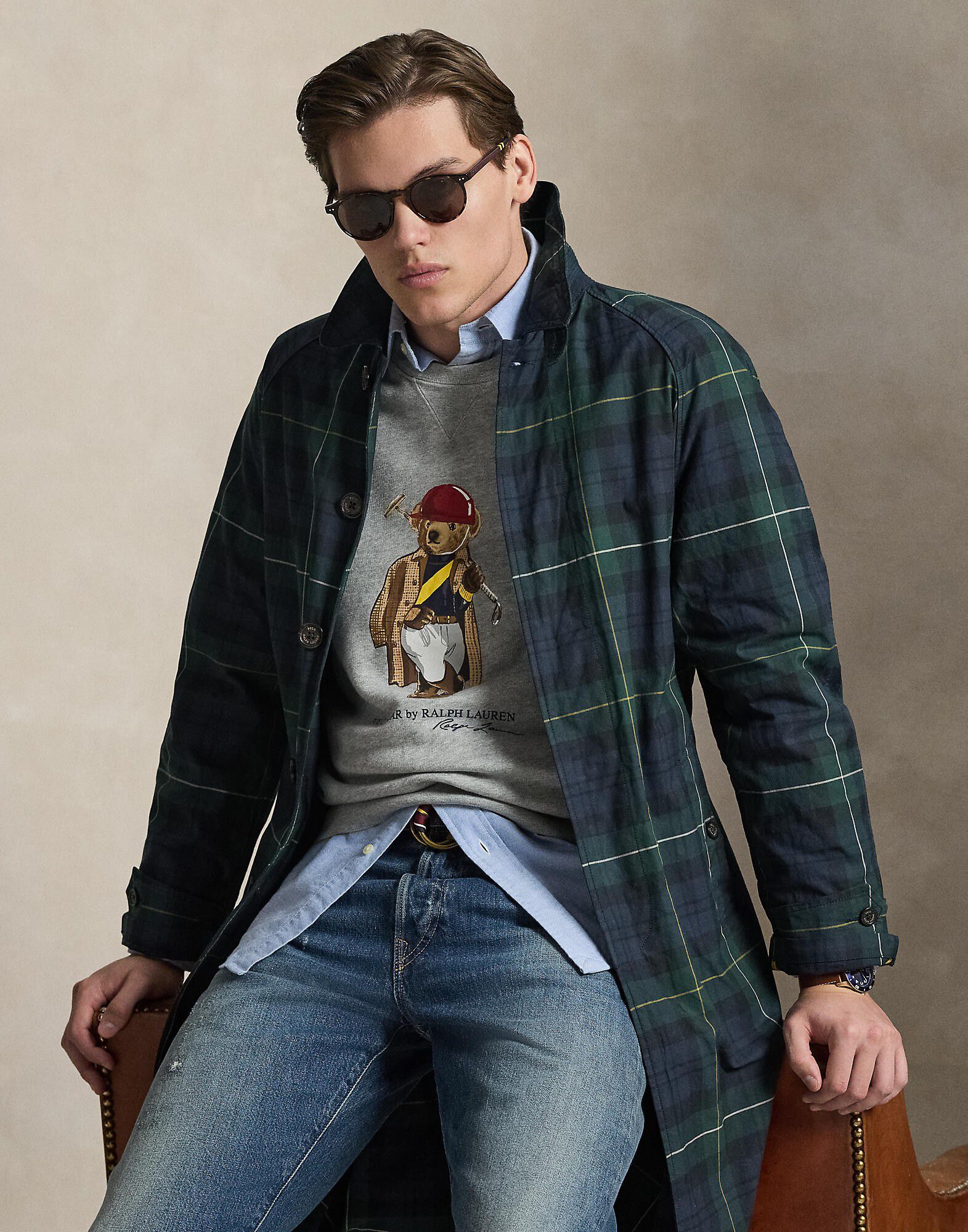 Polo Bear Fleece Sweatshirt