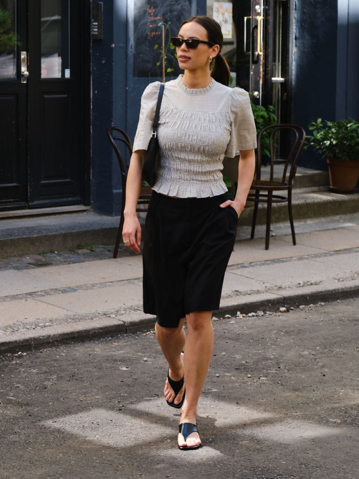 Possini Small Check Blouse